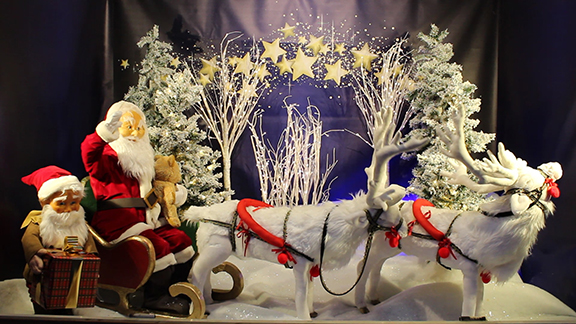 Depart du Pere Noel
